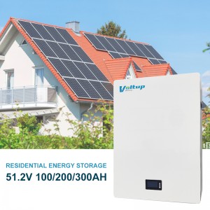 51.2VDC Solar Energy Storage Lifepo4 Home Batte...