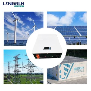 Batteria LiFePO4 51.2V 200Ah 10240Wh Batteria Lithium Ion per u almacenamentu di l'energia solare