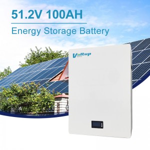 Voltup Powerwall 10kwh Home Lithium Battery Solar Storage Wall Mounted 51.2v 100ah