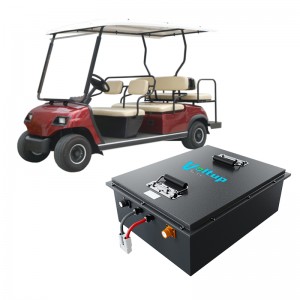 Voltup 51.2v 105ah Golf Cart Battery Using EVE Cell Lifepo4 Batteries