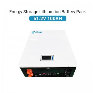 Voltup Powerwall 10kwh Home Lithium Battery Solar Storage Wall Mounted 51.2v 100ah